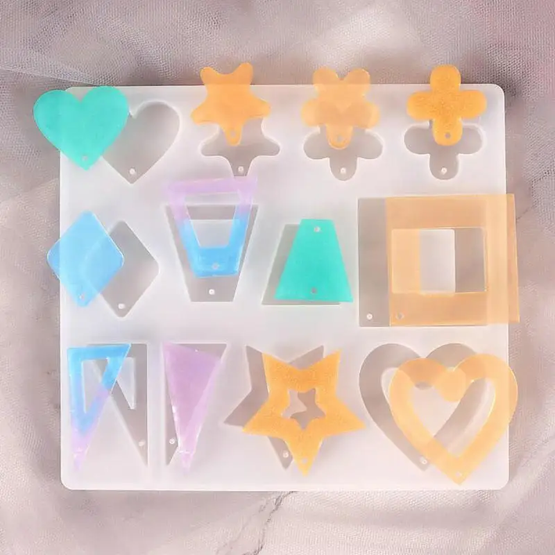 DIY Mini Comb Pendant Silicone Mold Epoxy Resin Fashion Jewelry Fillings Accessory Charms Handmade Irregular Stud Earrings Craft
DIY Mini Comb Pendant Silicone Mold Epoxy Resin Fashion Jewelry Fillings Accessory Charms Handmade Irregular Stud Earrings Craft