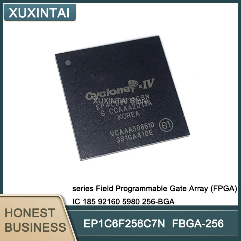 5Pcs/Lot EP1C6F256C7N EP1C6 series Field Programmable Gate Array (FPGA) IC 185 92160 5980 256-BGA
5Pcs/Lot EP1C6F256C7N EP1C6 series Field Programmable Gate Array (FPGA) IC 185 92160 5980 256-BGA