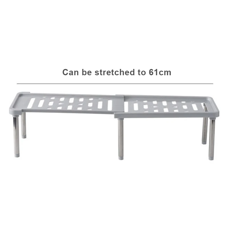 Adjustable Multi Purpose Stainless Steel Organizer Shelf for Kitchen Bathroom Livingroom C66
Adjustable Multi Purpose Stainless Steel Organizer Shelf for Kitchen Bathroom Livingroom C66
