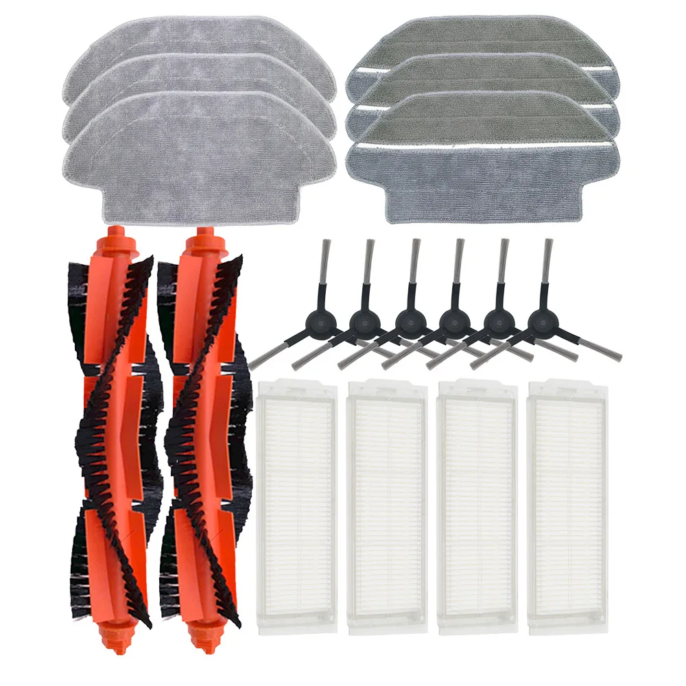 HEPA Filter Roller Side Brush Mop Wipes for Xiaomi Mijia LDS/STYJ02YM/Conga 3490 Viomi V2 PRO V3SE Robot Vacuum Parts
HEPA Filter Roller Side Brush Mop Wipes for Xiaomi Mijia LDS/STYJ02YM/Conga 3490 Viomi V2 PRO V3SE Robot Vacuum Parts