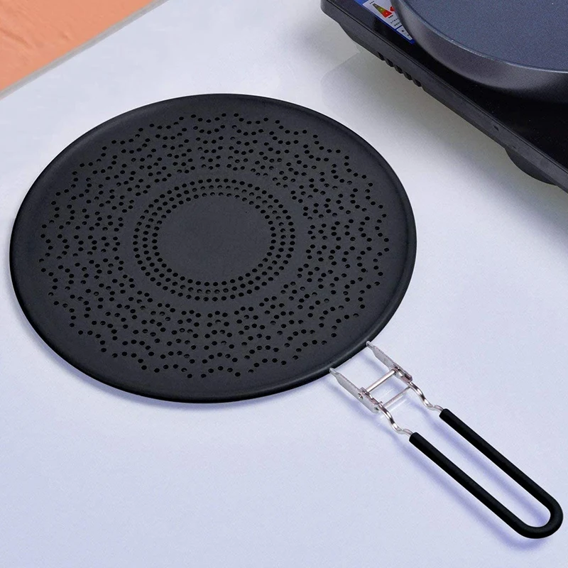 13 Inch Silicone Splatter Screen - Pan Cover with Folding Handle,Heat Resistant Oil Splash Guard,Heat Insulation Black
13 Inch Silicone Splatter Screen - Pan Cover with Folding Handle,Heat Resistant Oil Splash Guard,Heat Insulation Black