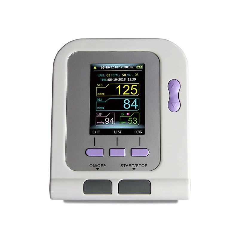 CONTEC08A Portable Digital Blood Pressure Monitor NIBP With Neonate Cuffs For Neonate Electronic Sphygmomanometer
CONTEC08A Portable Digital Blood Pressure Monitor NIBP With Neonate Cuffs For Neonate Electronic Sphygmomanometer