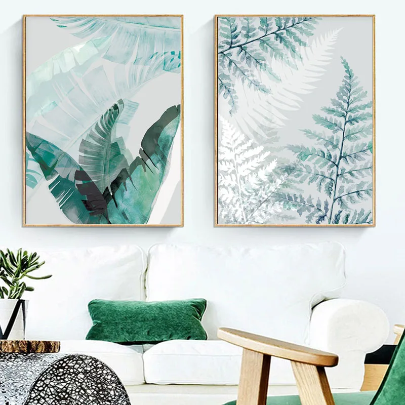 Fern Leaf Wall Art Banana Leaves Canvas Painting Palm Watercolor Posters and Prints Nordic Pictures for Living Room Decor
Fern Leaf Wall Art Banana Leaves Canvas Painting Palm Watercolor Posters and Prints Nordic Pictures for Living Room Decor