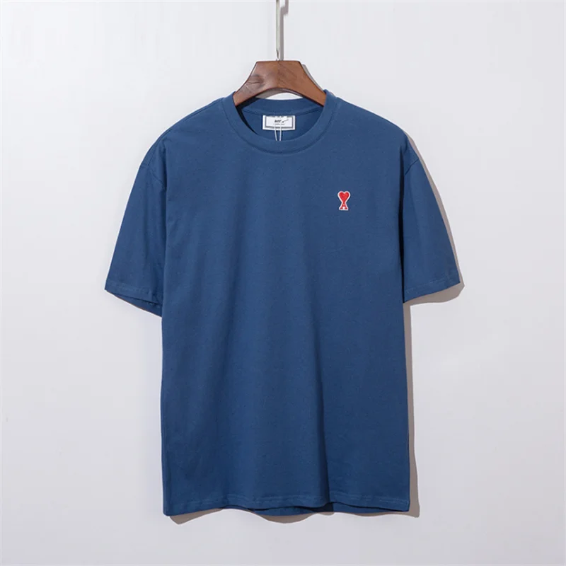 Ami 2021 new pure cotton T-shirt 100% short-sleeved solid color men's T-shirt men's and women's tops T-shirts
Ami 2021 new pure cotton T-shirt 100% short-sleeved solid color men's T-shirt men's and women's tops T-shirts