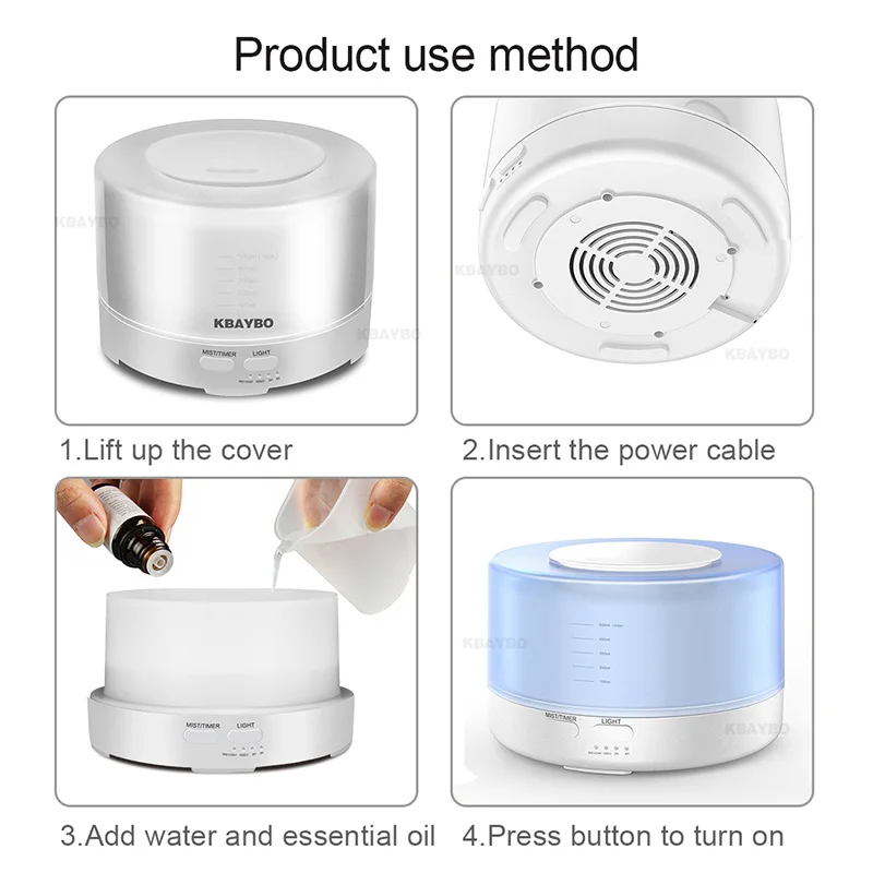 500ml Ultrasonic Air Aroma Humidifier Electric Aromatherapy Essential Oil Aroma Diffuser with Bluetooth Music Speaker
500ml Ultrasonic Air Aroma Humidifier Electric Aromatherapy Essential Oil Aroma Diffuser with Bluetooth Music Speaker