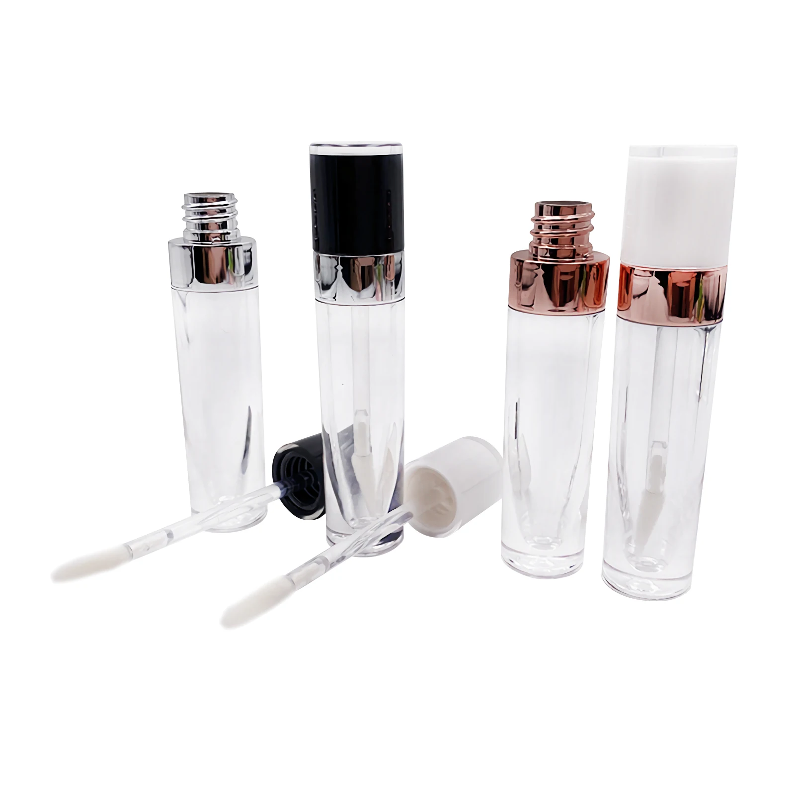 5 Pieces 6.4ml Empty Lip Gloss Bottle Clear Lip Balm Container With Rubber Stopper Women Girls Diy Tool Refillable Vials
5 Pieces 6.4ml Empty Lip Gloss Bottle Clear Lip Balm Container With Rubber Stopper Women Girls Diy Tool Refillable Vials