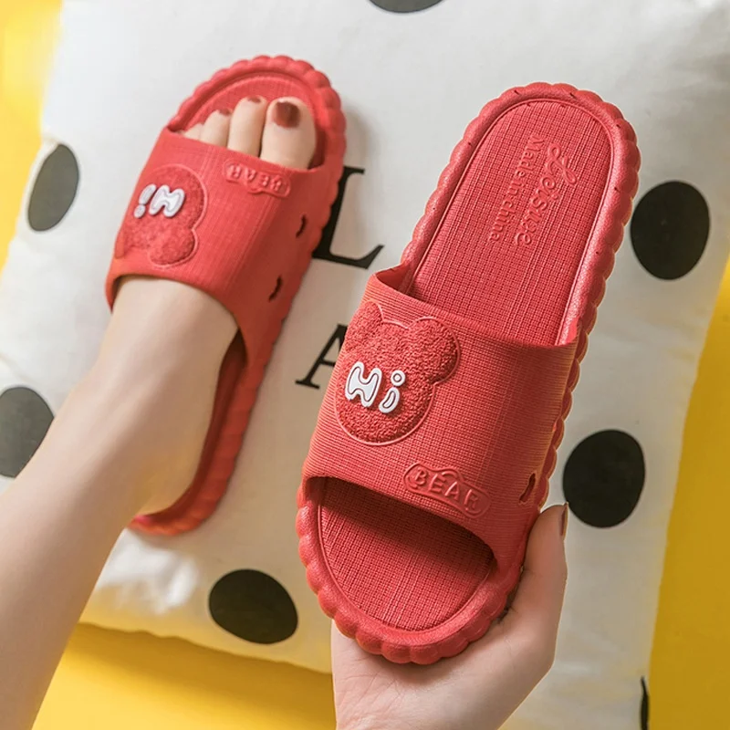 New Non-slip Men and Women Summer Cartoon Sandals Indoor Home Bathroom Couple Slippers Light Comfortale Soft Bottom Slippers
New Non-slip Men and Women Summer Cartoon Sandals Indoor Home Bathroom Couple Slippers Light Comfortale Soft Bottom Slippers