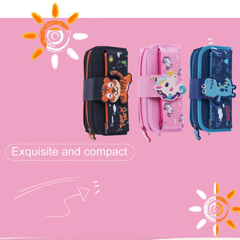 Cute Cartoon Unicorn Detachable Pencil Case Big Capacity School Pencil Bag Storage Bag Pen Pouch School Supplies Stationery
Cute Cartoon Unicorn Detachable Pencil Case Big Capacity School Pencil Bag Storage Bag Pen Pouch School Supplies Stationery