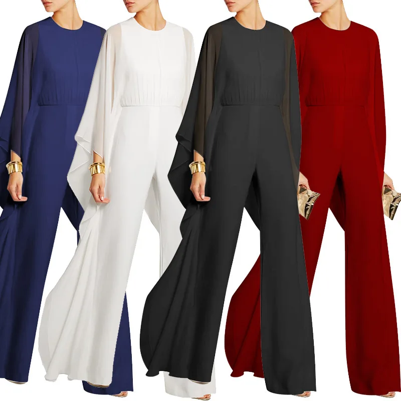 2021 New Women's Jumpsuit Chiffon Elegant Perspective Jumpsuit Trousers Rompers Jumpsuit Overalls for Women Long
2021 New Women's Jumpsuit Chiffon Elegant Perspective Jumpsuit Trousers Rompers Jumpsuit Overalls for Women Long