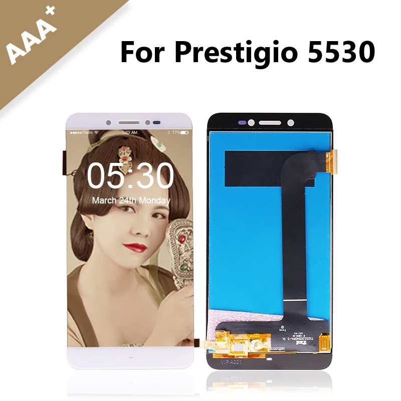 ЖК-дисплей для Prestigio Grace Z5 PSP 5530 Duo кодирующий преобразователь сенсорного экрана в