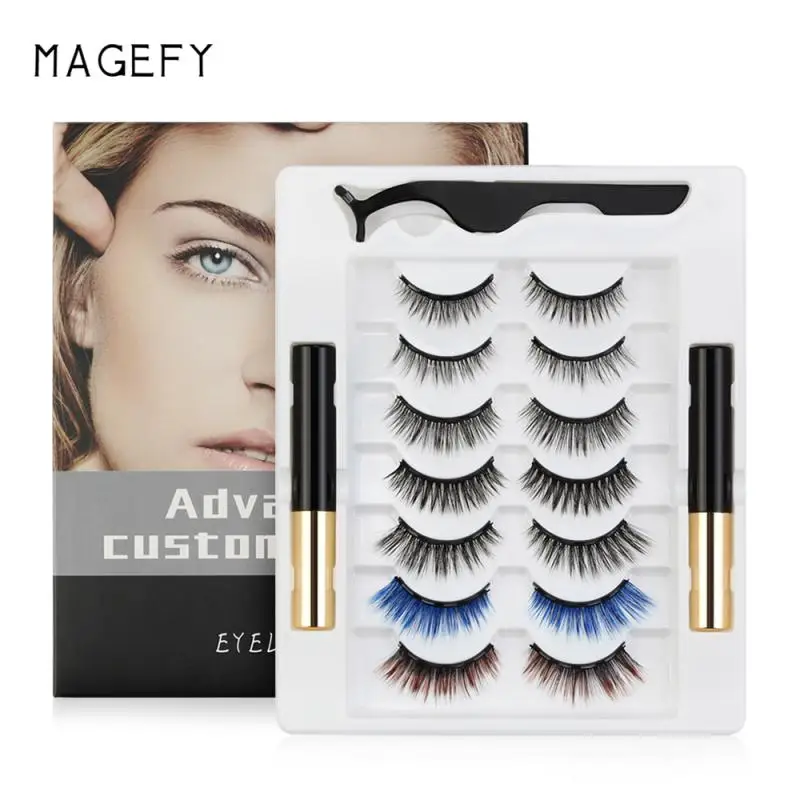 7 Pairs Magnetic Eyelashes Eyeliner Natural Short Magnetic False Lashes Set Magnetic Eyeliner Tweezer Makeup Tool Maquillaje
7 Pairs Magnetic Eyelashes Eyeliner Natural Short Magnetic False Lashes Set Magnetic Eyeliner Tweezer Makeup Tool Maquillaje