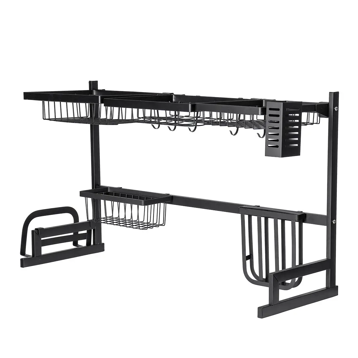79CM/91CM Stainless Steel Kitchen Shelf Organizer Dish Drying Rack Over Sink Utensils Holder Bowl Dish Draining Shelf
79CM/91CM Stainless Steel Kitchen Shelf Organizer Dish Drying Rack Over Sink Utensils Holder Bowl Dish Draining Shelf