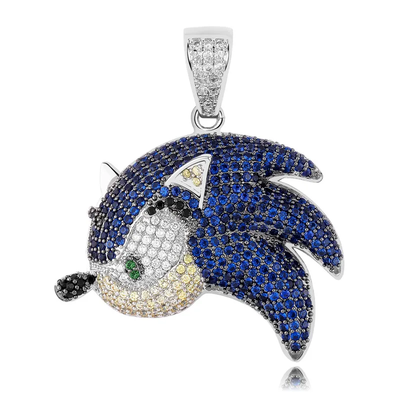 The New Color Zircon Flying Fish Elf Pendant Hiphop Personality Creative Hip-Hop Necklace
The New Color Zircon Flying Fish Elf Pendant Hiphop Personality Creative Hip-Hop Necklace