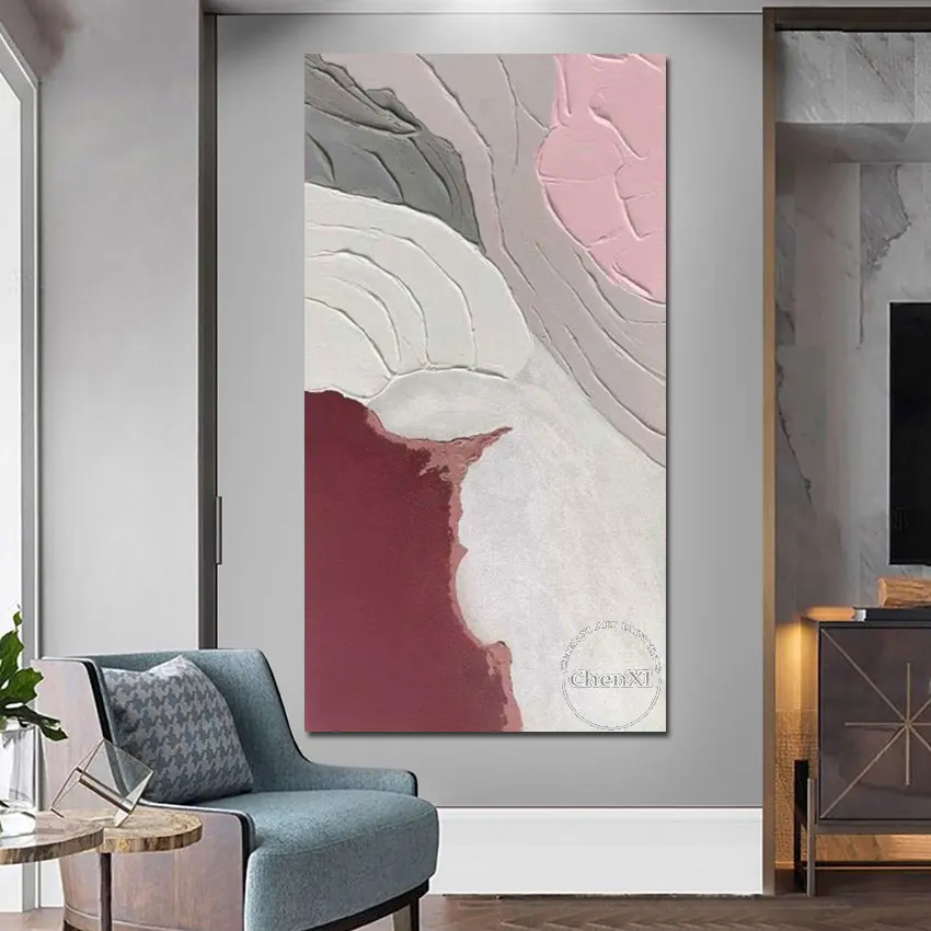 

Color Clever Mix Composition Of Beautiful Wall Art Paintings Handpainted Oil Painting On Canvas Hotel Decoration Unframed