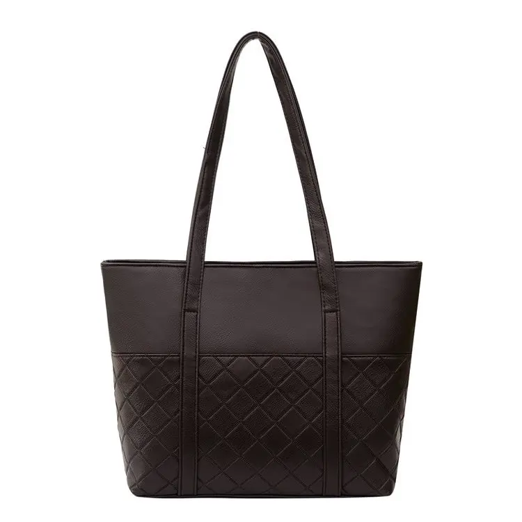 Women's bag European and American pure color litchi pattern crocodile pattern embossed diamond shoulder bag
Women's bag European and American pure color litchi pattern crocodile pattern embossed diamond shoulder bag