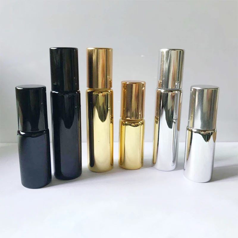 MUB - Hot Sale 5ml 10ml 3PCS/Lot Mini Steel Ball UV Glass Perfume Bottle Empty Refillable Roll-on Perfume Case for Essential Oil
MUB - Hot Sale 5ml 10ml 3PCS/Lot Mini Steel Ball UV Glass Perfume Bottle Empty Refillable Roll-on Perfume Case for Essential Oil