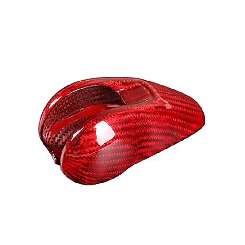 Car Carbon Fiber Red Gear Shift Knob Cover Trim For-Porsche Macan Panamera Boxster Cayman 718 911 2014-2020
Car Carbon Fiber Red Gear Shift Knob Cover Trim For-Porsche Macan Panamera Boxster Cayman 718 911 2014-2020