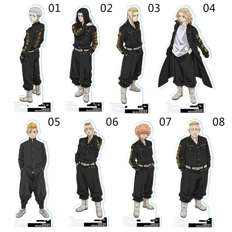 Anime Tokyo Revengers Acrylic Stand Figure Manjiro Ken Takemichi Kazutora Keisuke Model Plate Decor For Fans Collection Gift
Anime Tokyo Revengers Acrylic Stand Figure Manjiro Ken Takemichi Kazutora Keisuke Model Plate Decor For Fans Collection Gift