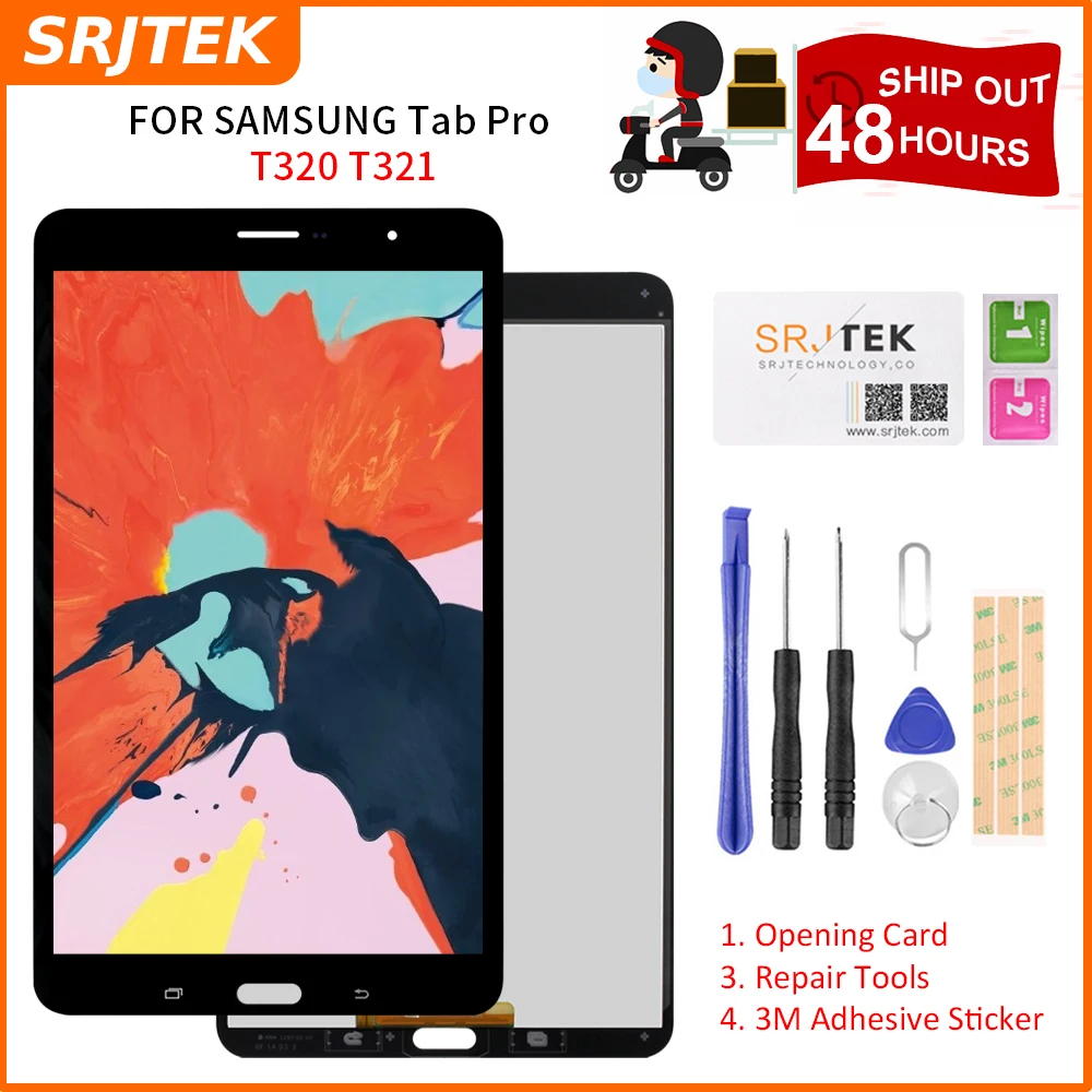 ЖК дисплей Srjtek 8 4 дюйма для Samsung Galaxy Tab Pro SM T320 t321 T325 матрица + цифровой