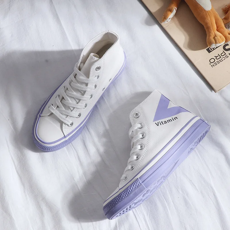 Vintamin White Shoes Women High Top Sneakers Vulcanize 2021 Spring New Female Casual White Canvas Sneakers for Women Spring
Vintamin White Shoes Women High Top Sneakers Vulcanize 2021 Spring New Female Casual White Canvas Sneakers for Women Spring