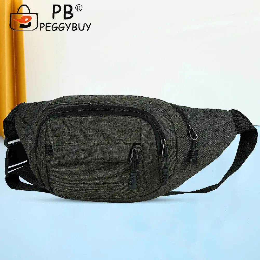 Fashion Travel Hiking Bags Men Solid Color Messenger Bags Casual Ladies Chest Waist Packs Nylon Pouch Phone Package
Fashion Travel Hiking Bags Men Solid Color Messenger Bags Casual Ladies Chest Waist Packs Nylon Pouch Phone Package
