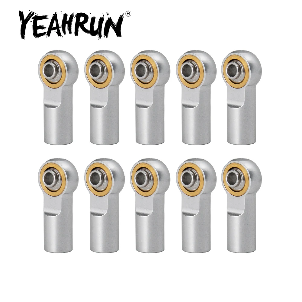 YEAHRUN 10 шт. соединительные шаровые концы из металлического сплава M4 для AXIAL SCX10 D90 Tamiya CC01 1/10 аксессуары для радиоуправляемого гусеничного авто...
YEAHRUN 10 шт. соединительные шаровые концы из металлического сплава M4 для AXIAL SCX10 D90 Tamiya CC01 1/10 аксессуары для радиоуправляемого гусеничного авто...