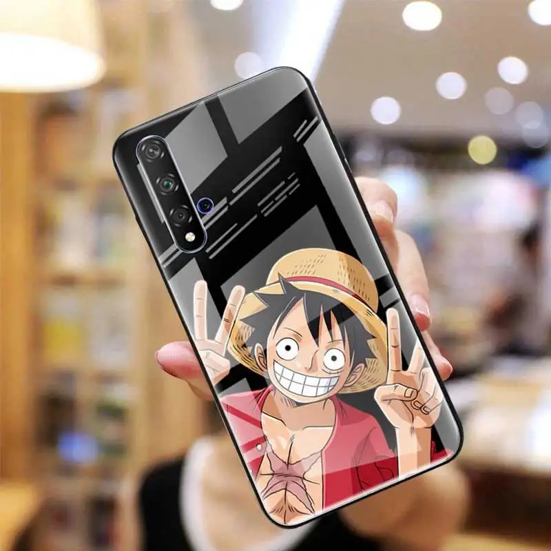Tempered Glass Case for Huawei Honor 8X 9X 10 Lite 20 30 Pro Back Cover for X10 5G Max phone Shell Cute One Piece Luffy Capa
Tempered Glass Case for Huawei Honor 8X 9X 10 Lite 20 30 Pro Back Cover for X10 5G Max phone Shell Cute One Piece Luffy Capa
