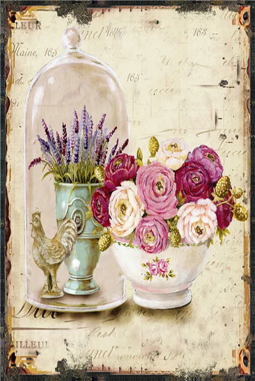 Vintage Metal Plate Bedroom Wall Decoration Botanical Florals Industrial Decor Decor for Kitchen Tin Sign Flower Gamer Room Home
Vintage Metal Plate Bedroom Wall Decoration Botanical Florals Industrial Decor Decor for Kitchen Tin Sign Flower Gamer Room Home