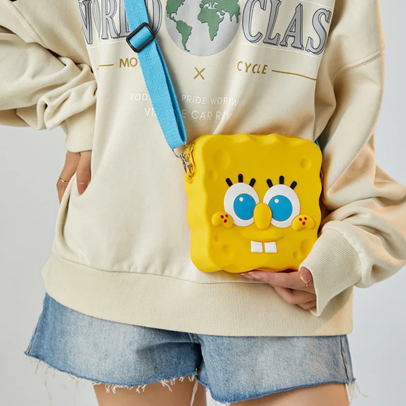 Kawaii, губка, квадратные штаны, запатентованная звезда, Диагональная Сумка через плечо, Кремниевая текстура, модная женская сумка, милая сумка...
Kawaii, губка, квадратные штаны, запатентованная звезда, Диагональная Сумка через плечо, Кремниевая текстура, модная женская сумка, милая сумка...