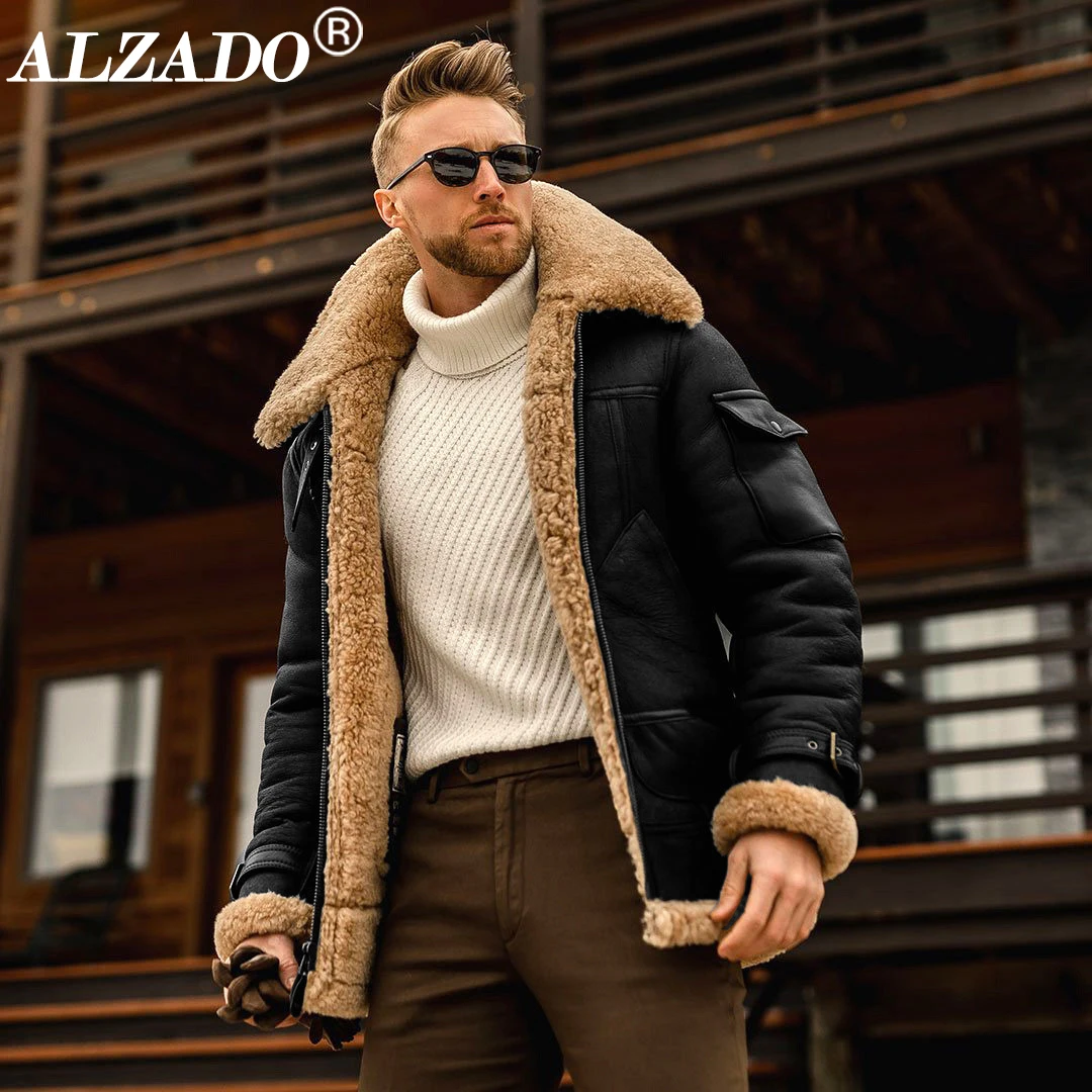 ALZADO Brand Men's Winter Jackets Plus Size 5XL Padded Warm Thicken Coat Casual Faux Fur Collar Fleece Jacket Windbreaker Men
ALZADO Brand Men's Winter Jackets Plus Size 5XL Padded Warm Thicken Coat Casual Faux Fur Collar Fleece Jacket Windbreaker Men