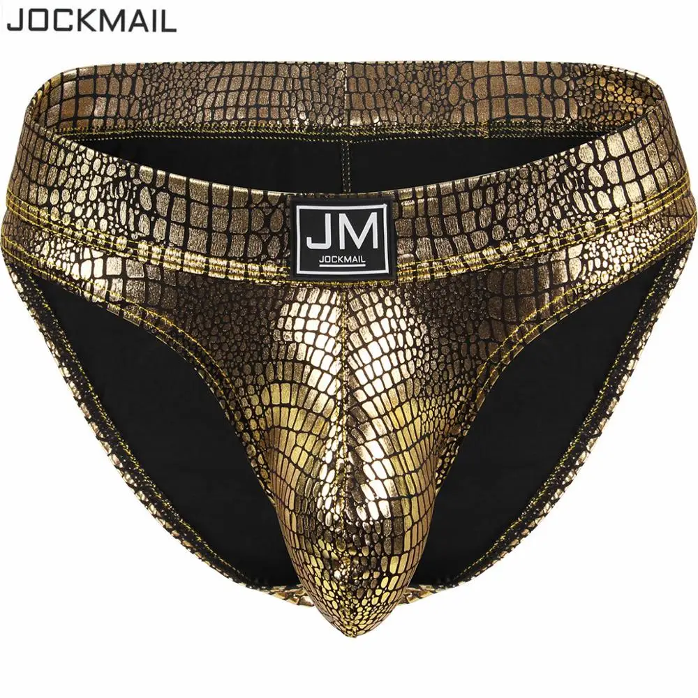 Трусы бикини Jockmail мужские пикантное нижнее белье для мужчин трусы с U образным