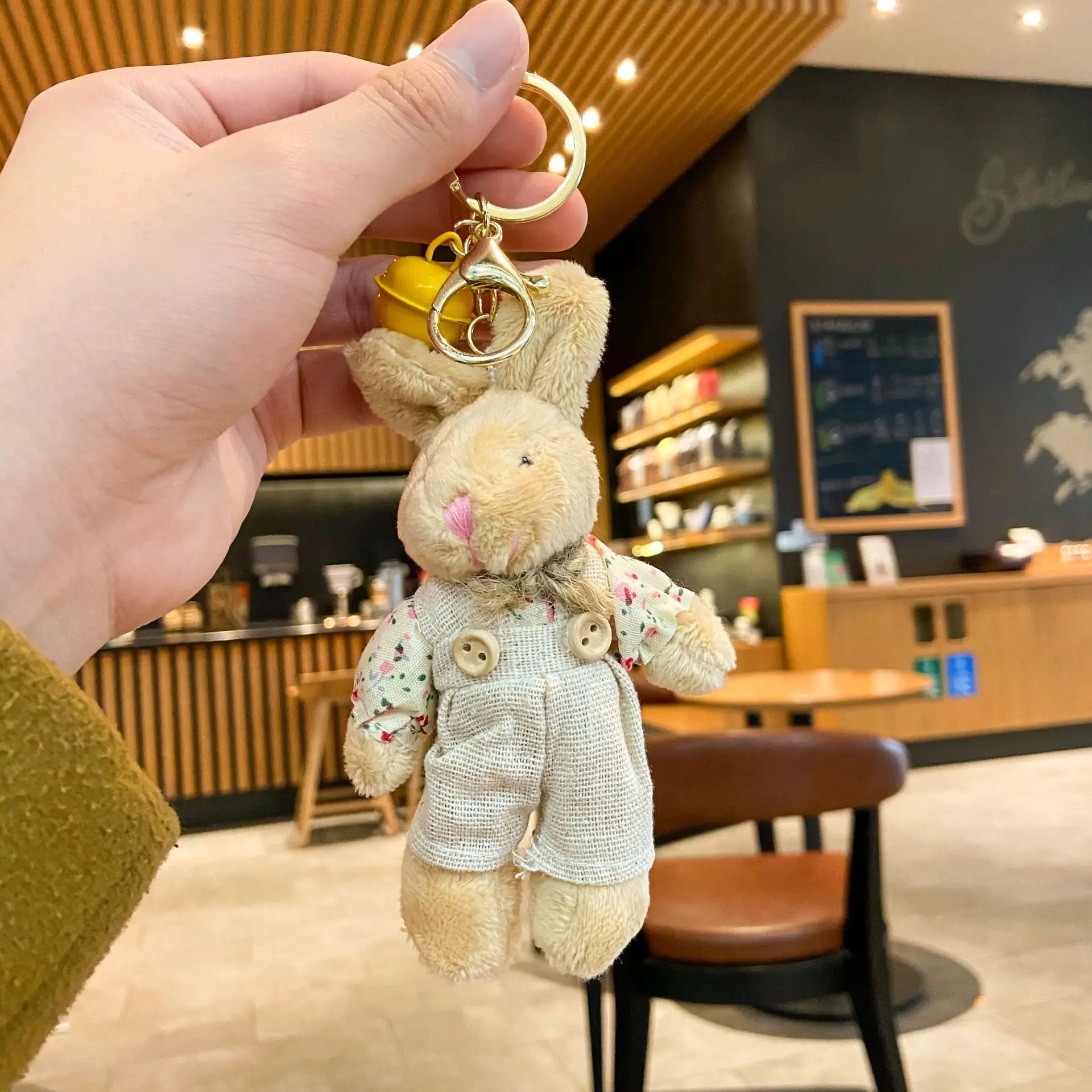Little Bear Keychain Cute Plush Toy Creative Backpack Handbag Pendant Car Key Accessories Keyring Couples Gift Hot Sale Tasted
Little Bear Keychain Cute Plush Toy Creative Backpack Handbag Pendant Car Key Accessories Keyring Couples Gift Hot Sale Tasted