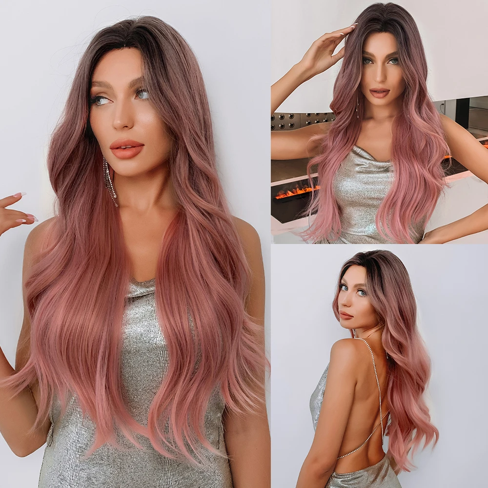 Парик Омбре коричневый розовый Синтетические длинные волнистые парики для женщин Лолита косплей ежедневвечерние искусственные волосы кра... 
Парик Омбре коричневый розовый Синтетические длинные волнистые парики для женщин Лолита косплей ежедневвечерние искусственные волосы кра...