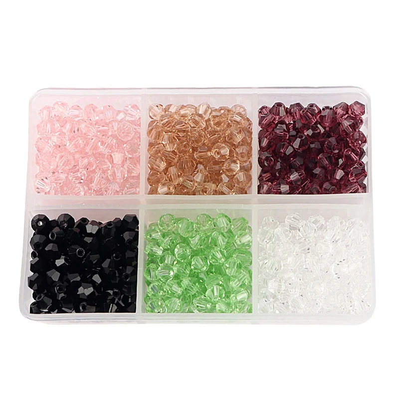 4mm Multi-faceted Irregular Glass Bead Set DIY Bracelet Jewelry Making Accessories Multicolor Transparent Crystal Bead Box
4mm Multi-faceted Irregular Glass Bead Set DIY Bracelet Jewelry Making Accessories Multicolor Transparent Crystal Bead Box