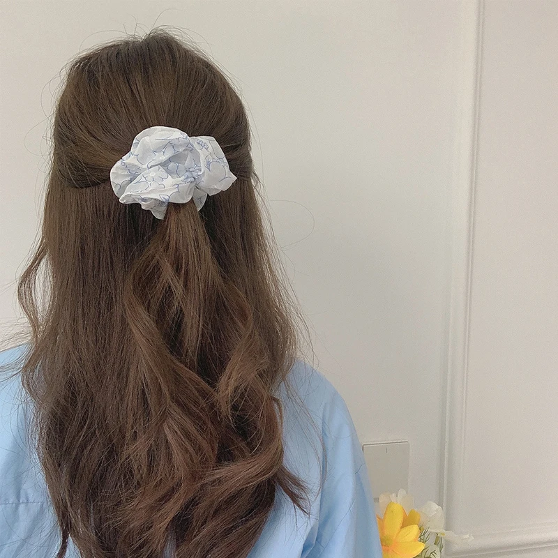 Korea Sweet Cute Pineapple Fruit Print Floral Scrunchies For Women Hair Accessories Elastic Hair Rubber Band Hair Rope Hair Ring
Korea Sweet Cute Pineapple Fruit Print Floral Scrunchies For Women Hair Accessories Elastic Hair Rubber Band Hair Rope Hair Ring