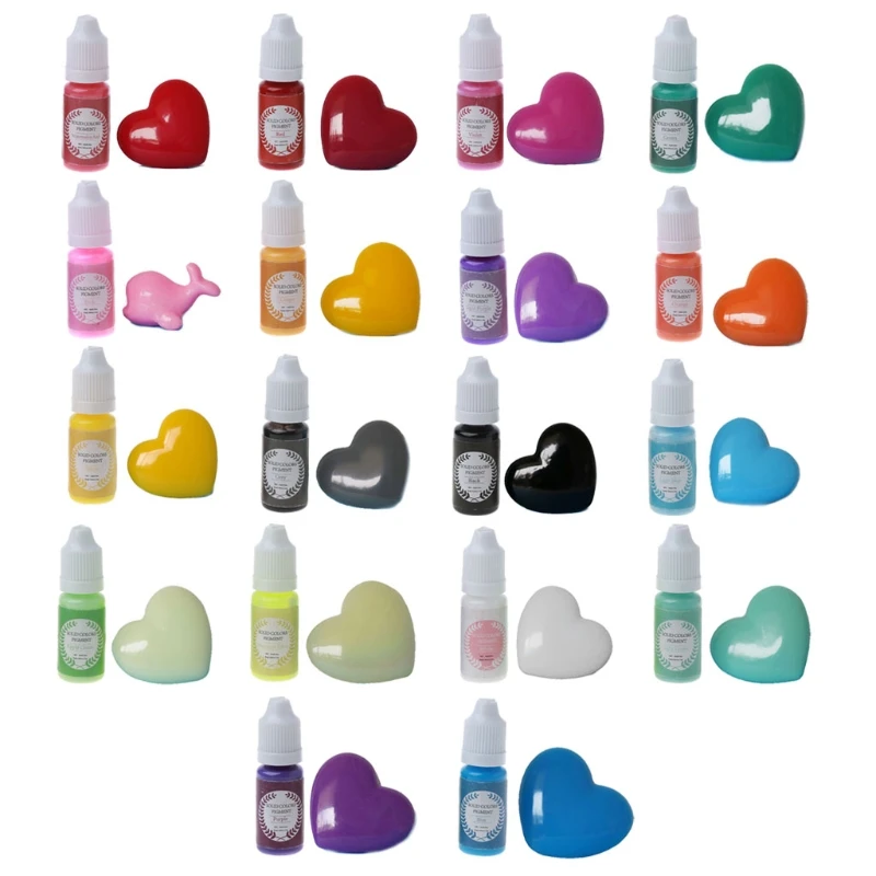 41XC 18 Colors Epoxy Resin Dye Solid Liquid Resin Colorant Dye Opaque Pigment Kit
41XC 18 Colors Epoxy Resin Dye Solid Liquid Resin Colorant Dye Opaque Pigment Kit