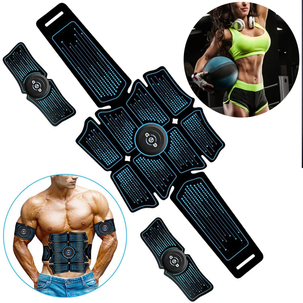 Rechargeable EMS Abdominal Muscle Stimulator Trainer ABS Electrostimulation Fitness Massager Arm Abdomen Muscular Gym Tools
Rechargeable EMS Abdominal Muscle Stimulator Trainer ABS Electrostimulation Fitness Massager Arm Abdomen Muscular Gym Tools