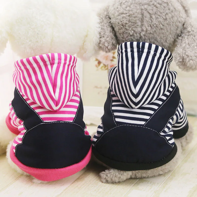Classic Stripe Dog Clothes For Small Dogs Winter Coat French Bulldog Jacket Outfit Chihuahua Yorkshire Puppy Hoodies Pet Clothes
Classic Stripe Dog Clothes For Small Dogs Winter Coat French Bulldog Jacket Outfit Chihuahua Yorkshire Puppy Hoodies Pet Clothes