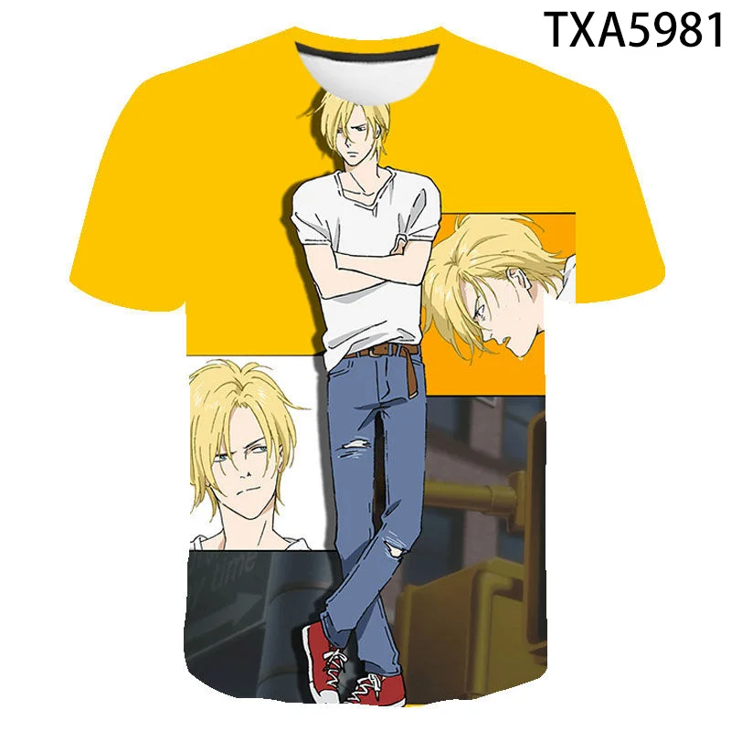 2021 New Summer 3D Printed T Shirt Banana Fish Casual Men Women Children Fashion Short Sleeve Boy Girl Kids Interesting Tops Tee
2021 New Summer 3D Printed T Shirt Banana Fish Casual Men Women Children Fashion Short Sleeve Boy Girl Kids Interesting Tops Tee