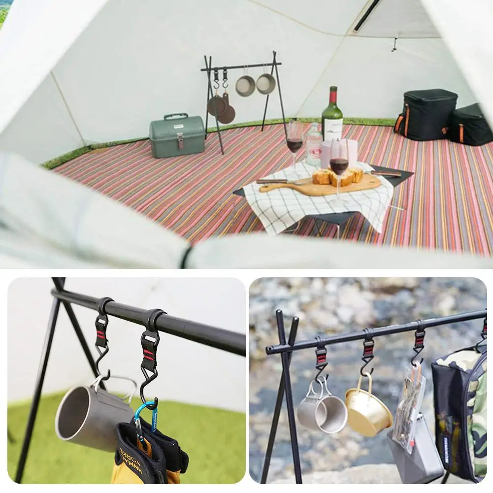Aluminum Alloy Hanging Rack 8kg Bearing Weight Outdoor Camping Triangular Clothes Storage Rack Camping Rack 46x8.5cm
Aluminum Alloy Hanging Rack 8kg Bearing Weight Outdoor Camping Triangular Clothes Storage Rack Camping Rack 46x8.5cm