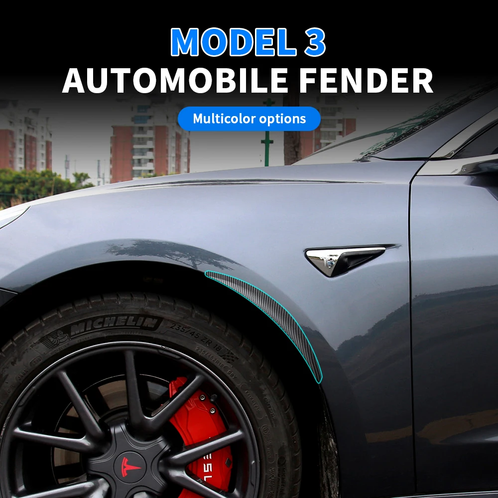 Car Fender Flares Arch Wheel Sticker Decoration Eyebrow Guard For Tesla Model 3 2017-2020 2021 Mudguard Accessories
Car Fender Flares Arch Wheel Sticker Decoration Eyebrow Guard For Tesla Model 3 2017-2020 2021 Mudguard Accessories