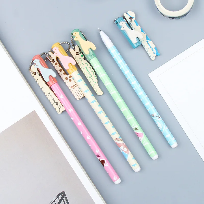 20PCs Gel Pens Creative Small Fresh Animal Wooden Simple Cartoon Cute Giraffe Ruler Gel Pen Gift School Supplies Stationery
20PCs Gel Pens Creative Small Fresh Animal Wooden Simple Cartoon Cute Giraffe Ruler Gel Pen Gift School Supplies Stationery