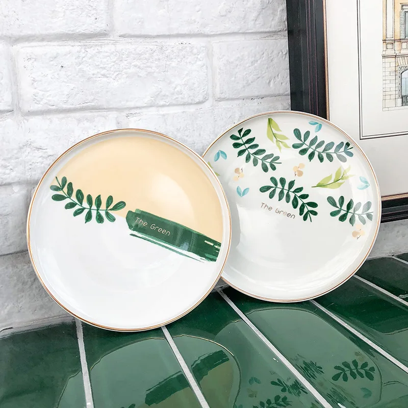 Online Celebrity Plate Creative Nordic Breakfast Tableware Salad Western Food Plate Ceramic Steak Plate Home Dishes Ins Wind
Online Celebrity Plate Creative Nordic Breakfast Tableware Salad Western Food Plate Ceramic Steak Plate Home Dishes Ins Wind