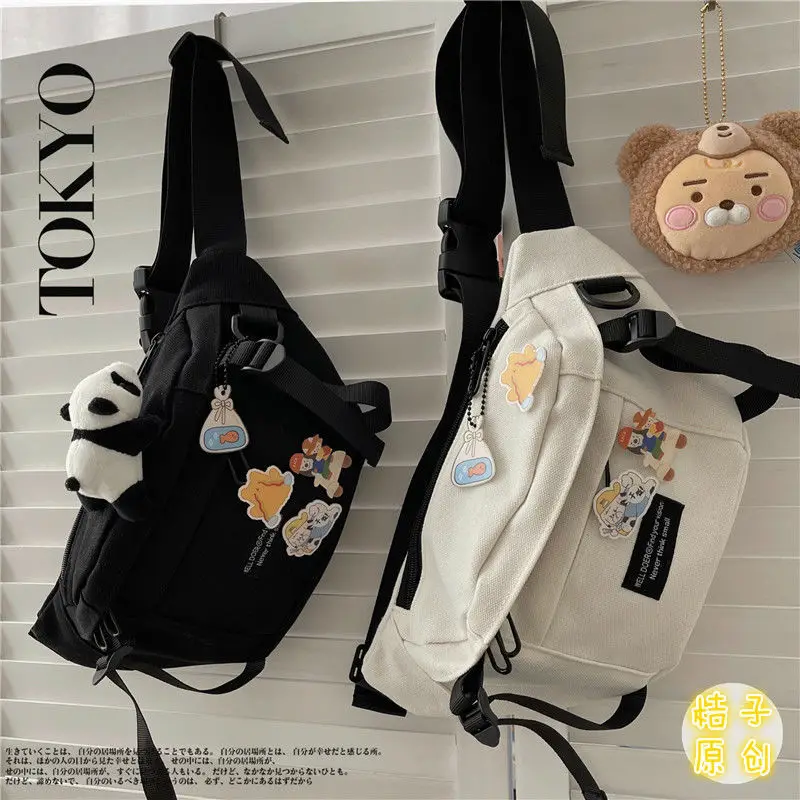 Women's Canvas Bag Japanese Department Harajuku Windsuit Messenger Bag Female Students Shoulder Bag Crossbody Bag for Girl
Women's Canvas Bag Japanese Department Harajuku Windsuit Messenger Bag Female Students Shoulder Bag Crossbody Bag for Girl