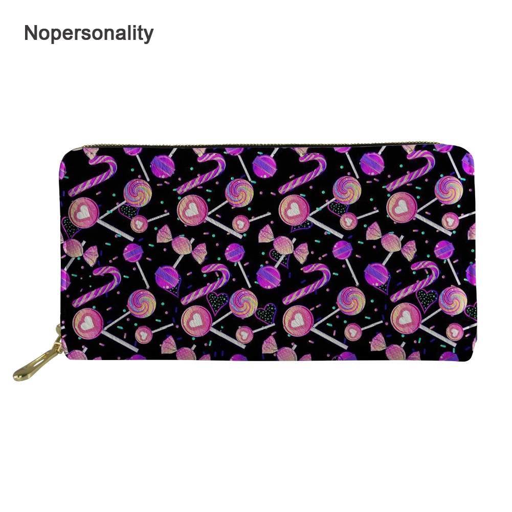 Nopersonality Casual Women Lady Wallets Purses Stylish Lollipop Print Clutch Bags Leather Zipper Coin Pouch ID Card Holders
Nopersonality Casual Women Lady Wallets Purses Stylish Lollipop Print Clutch Bags Leather Zipper Coin Pouch ID Card Holders