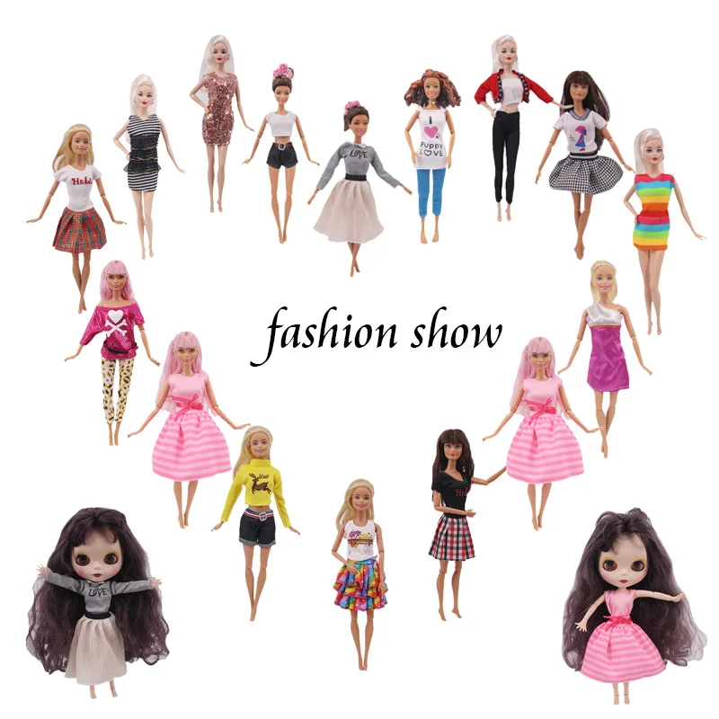 Показ мод BarbiesDress и одежда подходит для 1/6 (11,8 дюймов) бар рюмочкой BJD игрушка резинки для девочек кукольная одежда для нашего поколения, подар...
Показ мод BarbiesDress и одежда подходит для 1/6 (11,8 дюймов) бар рюмочкой BJD игрушка резинки для девочек кукольная одежда для нашего поколения, подар...