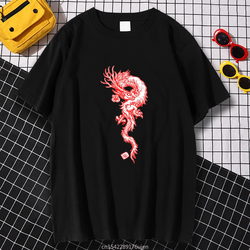 Kohpweran Vintage The Dragon Soaring Into The Sky Printtshirts Loose Harajuku Top Creativity Pattren Clothes Aesthetic
Kohpweran Vintage The Dragon Soaring Into The Sky Printtshirts Loose Harajuku Top Creativity Pattren Clothes Aesthetic