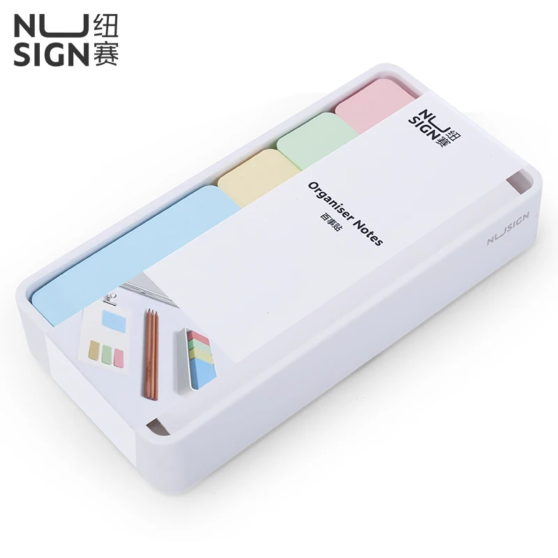 Deli Nusign Sticky Note Pad Creative Desktop Color Paper Notes Organizer Stationery Office Supplies
Deli Nusign Sticky Note Pad Creative Desktop Color Paper Notes Organizer Stationery Office Supplies