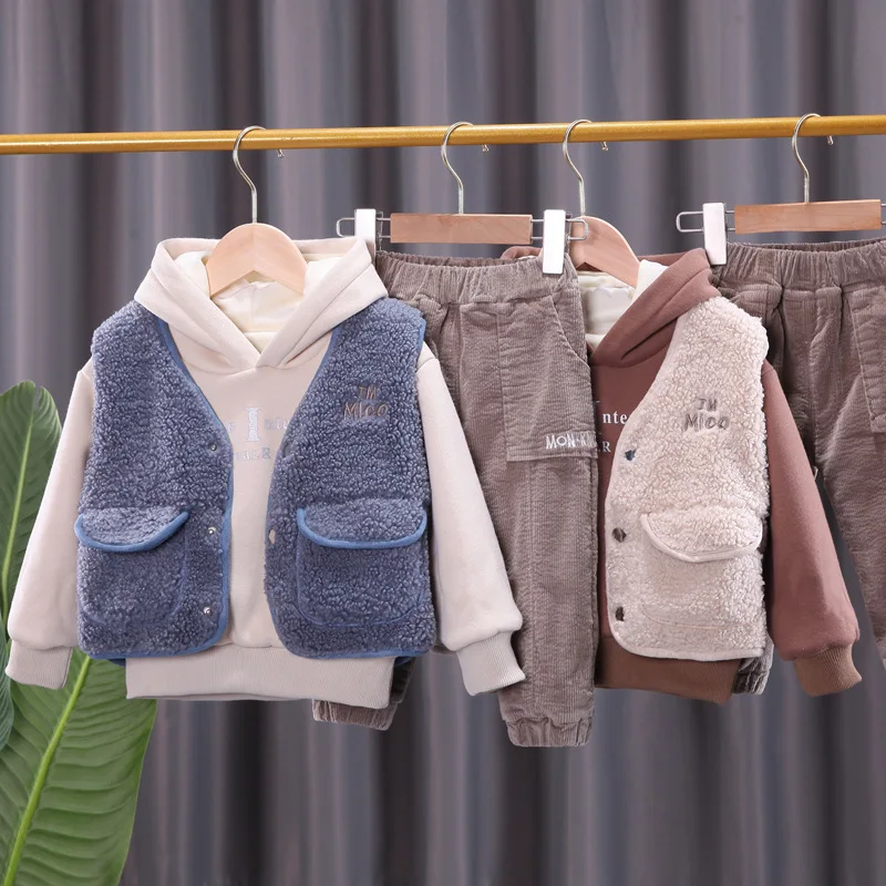2021 Winter Clothes for Kids Boys Sweatsuit Sets Girls Christmas Boutique Outfits 3PCS Childrens Bebes Jogging Suits Tracksuits
2021 Winter Clothes for Kids Boys Sweatsuit Sets Girls Christmas Boutique Outfits 3PCS Childrens Bebes Jogging Suits Tracksuits