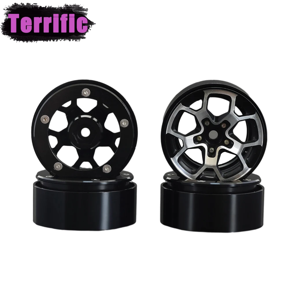 4PCS Metal 2.0" Beadlock Wheels 5 Spokes Rim for 1/10 RC Crawler Axial SCX10 90046 Jeep Wrangler Capra Wraith Traxxas TRX4 
4PCS Metal 2.0" Beadlock Wheels 5 Spokes Rim for 1/10 RC Crawler Axial SCX10 90046 Jeep Wrangler Capra Wraith Traxxas TRX4